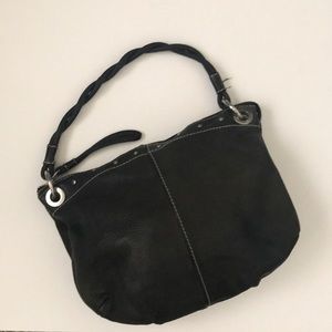 Black Fossil Hobo purse